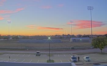 Weather camera view of Bluebonnet Elementary.