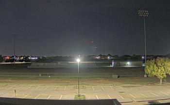 Weather camera view of Bluebonnet Elementary.