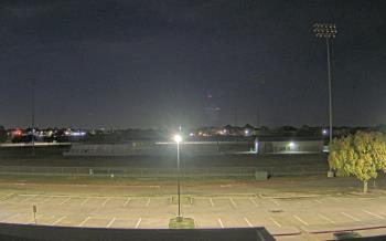 Weather camera view of Bluebonnet Elementary.