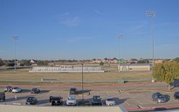 Weather camera view of Bluebonnet Elementary.