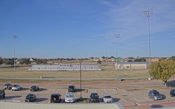 Weather camera view of Bluebonnet Elementary.