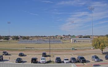 Weather camera view of Bluebonnet Elementary.