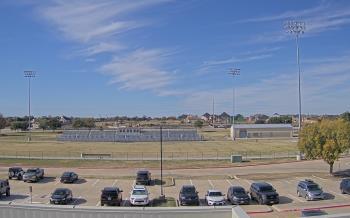 Weather camera view of Bluebonnet Elementary.