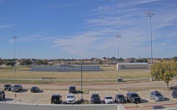 Weather camera view of Bluebonnet Elementary.
