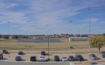 Weather camera view of Bluebonnet Elementary.