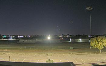 Weather camera view of Bluebonnet Elementary.