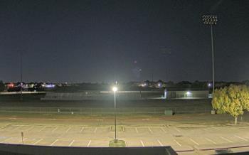 Weather camera view of Bluebonnet Elementary.