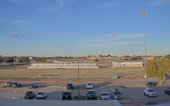 Weather camera view of Bluebonnet Elementary.