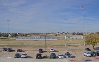 Weather camera view of Bluebonnet Elementary.