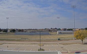Weather camera view of Bluebonnet Elementary.