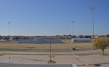 Weather camera view of Bluebonnet Elementary.