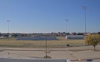 Weather camera view of Bluebonnet Elementary.