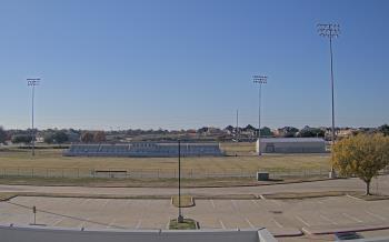 Weather camera view of Bluebonnet Elementary.