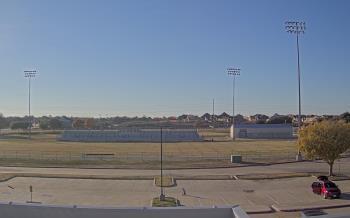 Weather camera view of Bluebonnet Elementary.