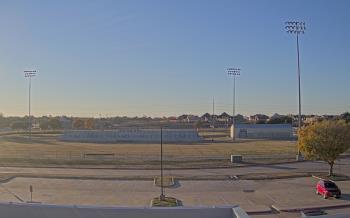 Weather camera view of Bluebonnet Elementary.