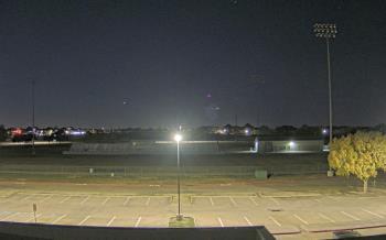 Weather camera view of Bluebonnet Elementary.