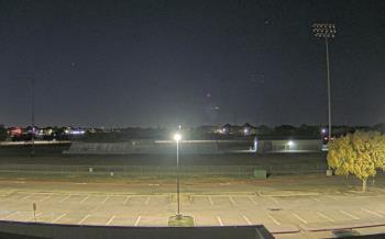 Weather camera view of Bluebonnet Elementary.