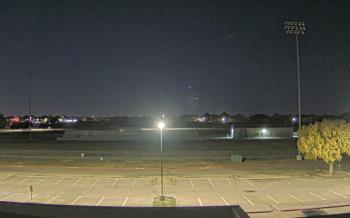 Weather camera view of Bluebonnet Elementary.