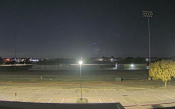 Weather camera view of Bluebonnet Elementary.