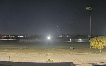 Weather camera view of Bluebonnet Elementary.