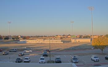 Weather camera view of Bluebonnet Elementary.
