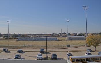 Weather camera view of Bluebonnet Elementary.