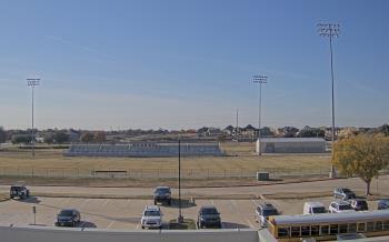 Weather camera view of Bluebonnet Elementary.