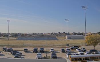 Weather camera view of Bluebonnet Elementary.