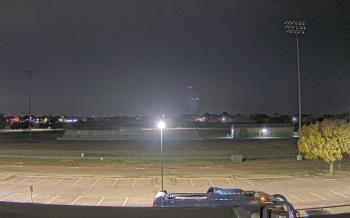 Weather camera view of Bluebonnet Elementary.