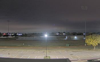 Weather camera view of Bluebonnet Elementary.