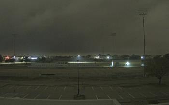 Weather camera view of Bluebonnet Elementary.