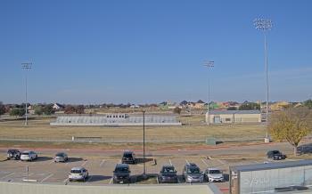 Weather camera view of Bluebonnet Elementary.