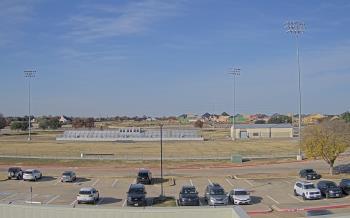 Weather camera view of Bluebonnet Elementary.