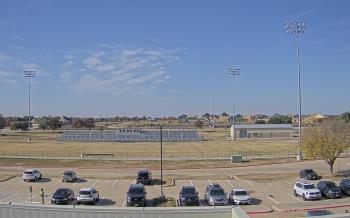 Weather camera view of Bluebonnet Elementary.