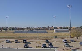 Weather camera view of Bluebonnet Elementary.