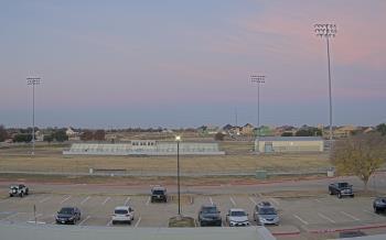 Weather camera view of Bluebonnet Elementary.