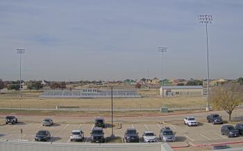 Weather camera view of Bluebonnet Elementary.