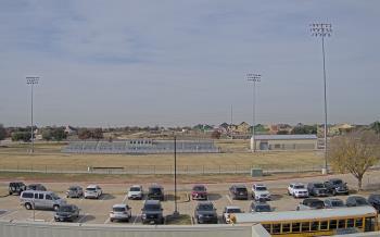Weather camera view of Bluebonnet Elementary.
