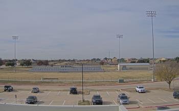 Weather camera view of Bluebonnet Elementary.