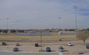Weather camera view of Bluebonnet Elementary.