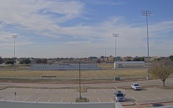 Weather camera view of Bluebonnet Elementary.
