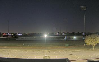 Weather camera view of Bluebonnet Elementary.