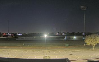 Weather camera view of Bluebonnet Elementary.