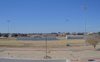 Weather camera view of Bluebonnet Elementary.
