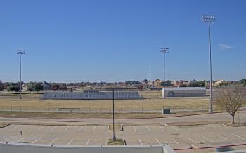 Weather camera view of Bluebonnet Elementary.