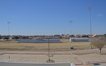 Weather camera view of Bluebonnet Elementary.