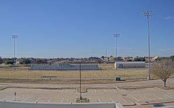 Weather camera view of Bluebonnet Elementary.