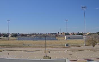 Weather camera view of Bluebonnet Elementary.