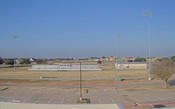Weather camera view of Bluebonnet Elementary.