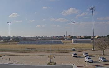 Weather camera view of Bluebonnet Elementary.